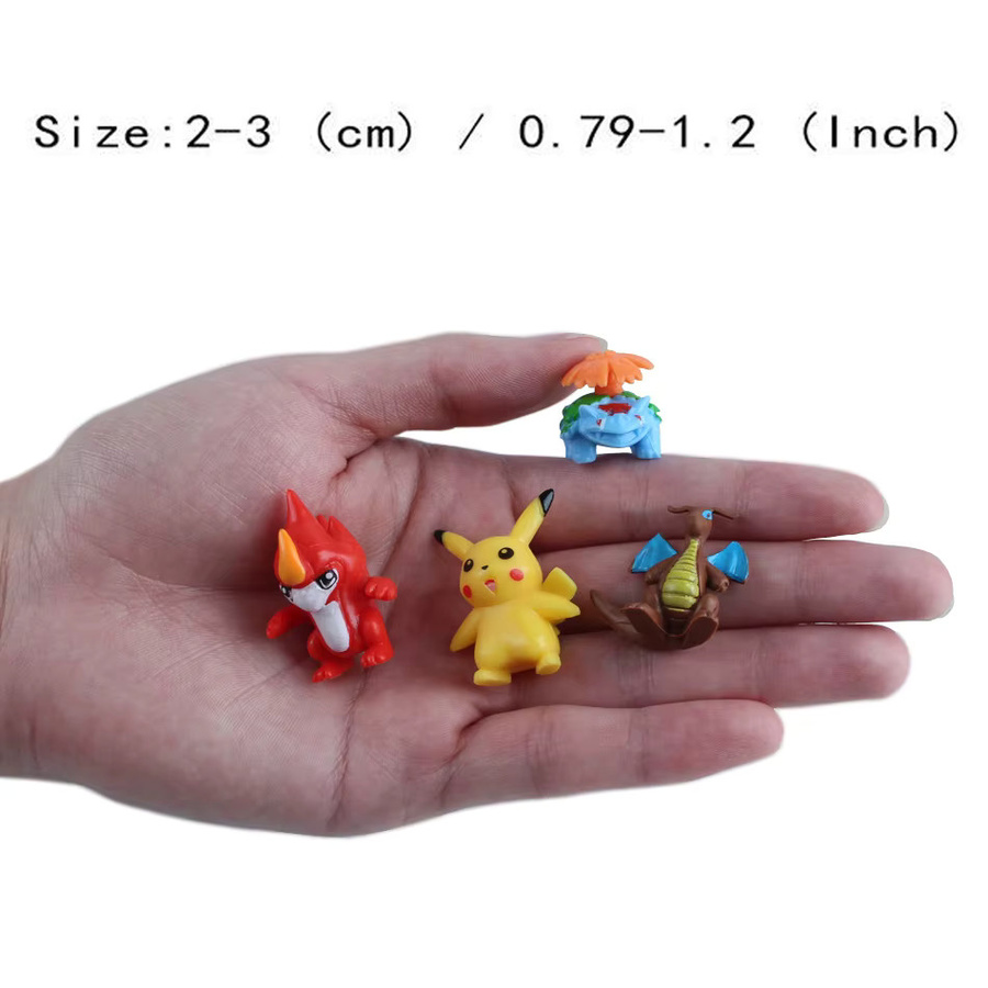 Bandai Pokémon Adventskalender mit 24 bunten PVC-Figuren als Überraschungsbox für Kinder - Bild 3