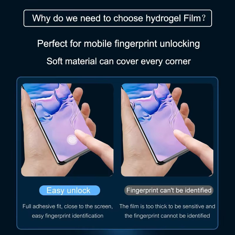 2 Stück Matte Hydrogel-Displayschutzfolien für Motorola Edge 50 40 30 Fusion Pro Neo Ultra Lite in Transparent - Bild 2