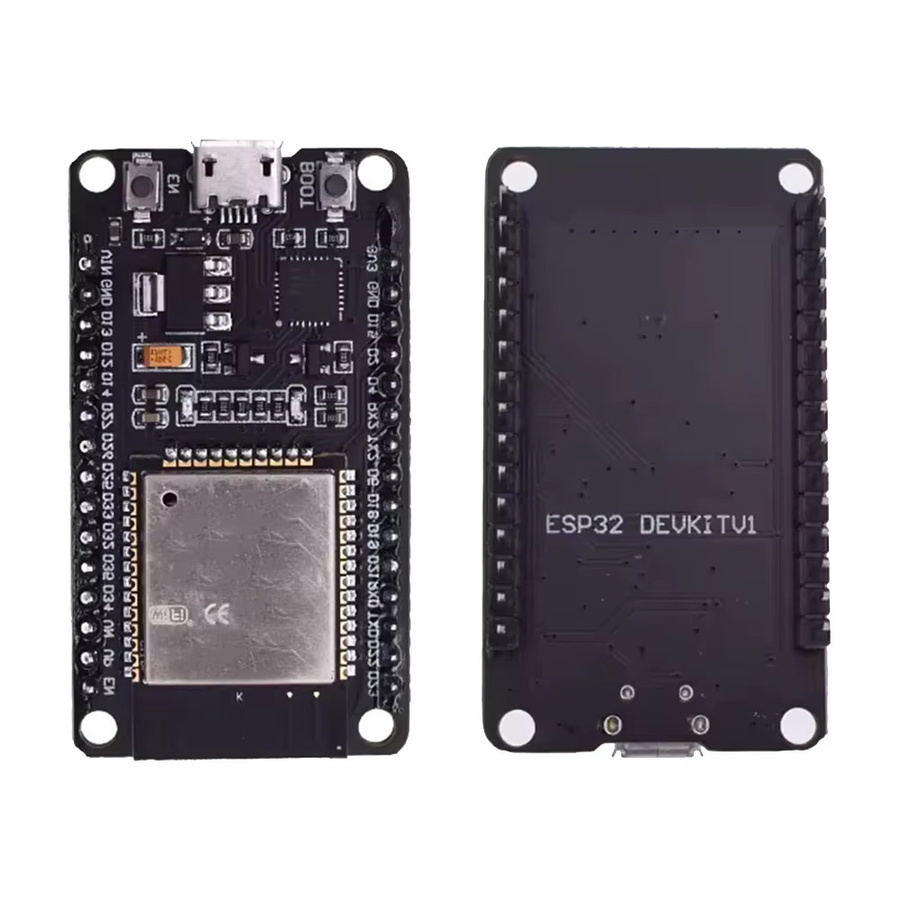 DIYUSER ESP32-Entwicklungsboard mit CH9102X USB-C, Dual-Core WLAN und Bluetooth 4.2 Modul, Schwarz - Bild 3