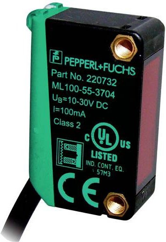 Pepperl+Fuchs Reflexions-Lichtschranke ML100-55-3704 220732 in Rot und Schwarz - Bild 1