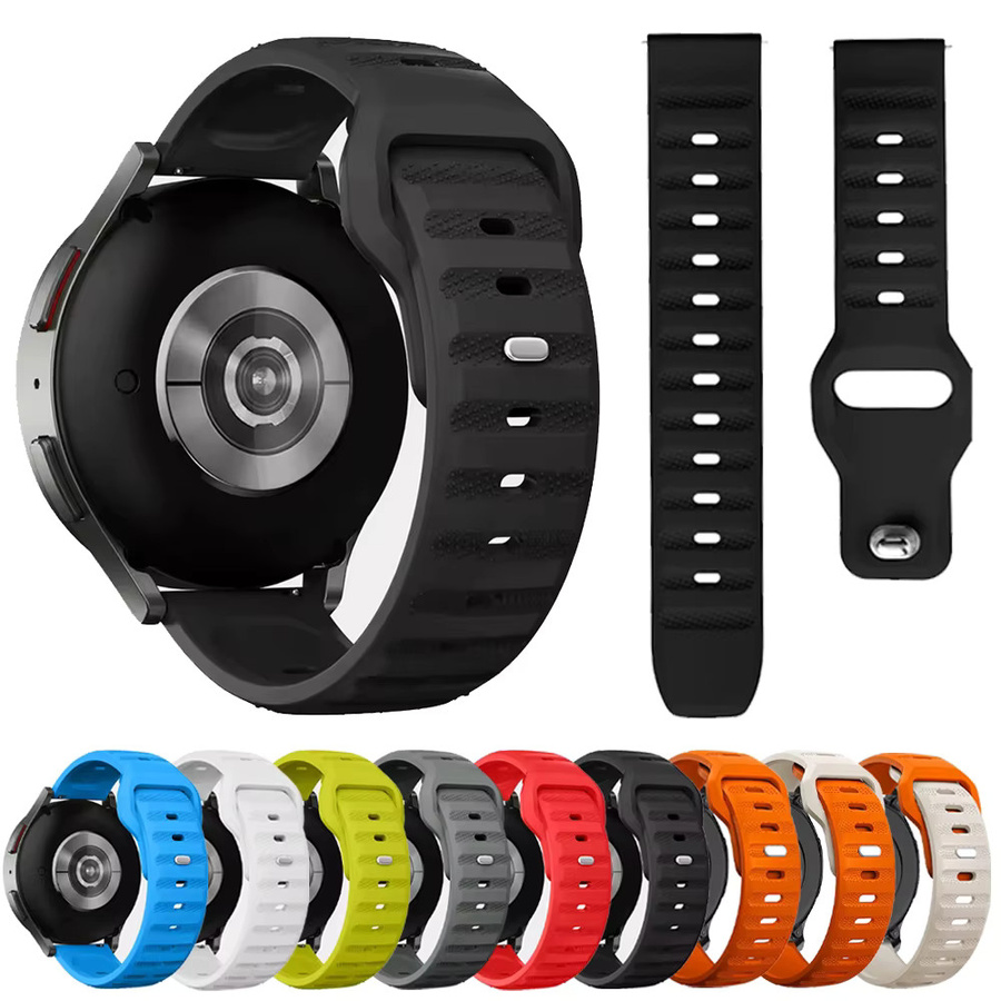 Xiaomi Uhrenarmband Silikon, 22mm, Schwarz, Unisex - Bild 2
