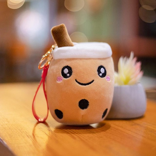 Plüschanhänger Bubble Tea, 10 cm, Unisex - Bild 1