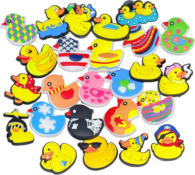 Happye&TiTi Ente Schuh Charms, PVC, Tier, Unisex - Bild 1