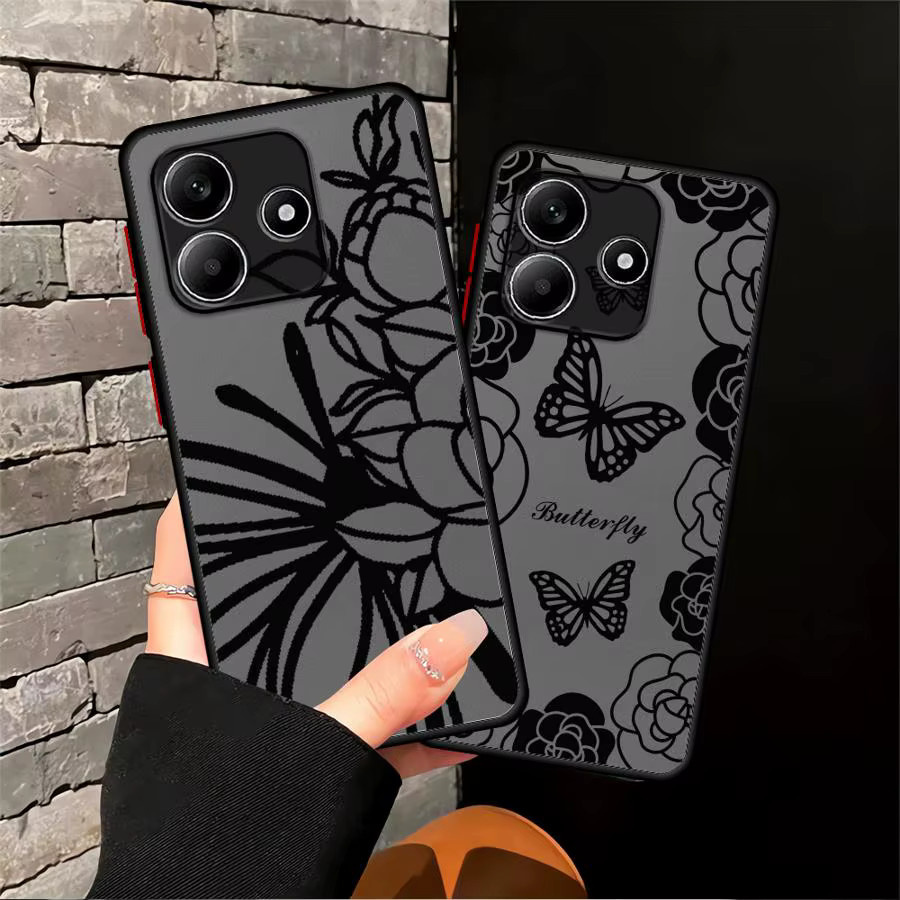 Bunte Xiaomi Handyhülle mit niedlichem Cartoon-Schmetterlings-Design für verschiedene Modelle - Bild 2