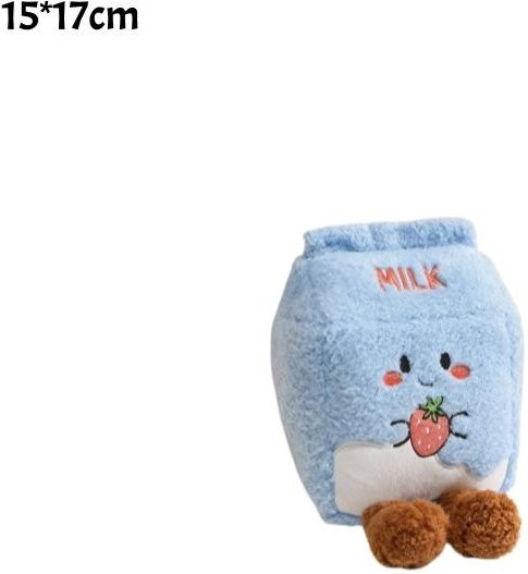 Yiran toy Milchkarton Plüschtier, Blau, Plüsch / Textil - Bild 1