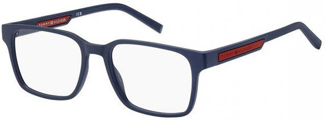 Tommy Hilfiger TH 2093 Korrektionsbrille, Herren, Vollrand, rechteckig, blau, Kunststoff - Bild 1