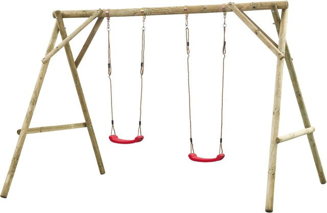 Holzschaukel Spielgerät Maxine von Intergard in Braun - Bild 1