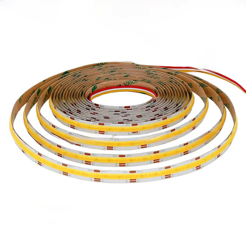 Auxmer COB LED-Lichtleiste mit 120 LEDs/m, CCT, CRI90, IP20, Farbe: Weiß - Bild 4