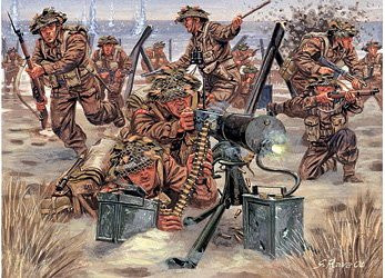 Italeri British Infantry WWII, Soldaten, 1:72 - Bild 1