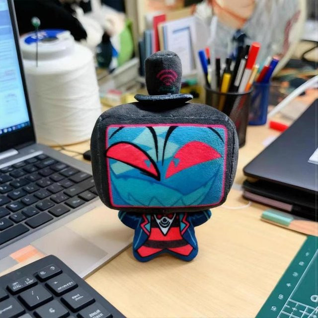 Yiran toy Hazbin Hotel Niffty Plüschtier, 10cm, ab 0 Jahren - Bild 1