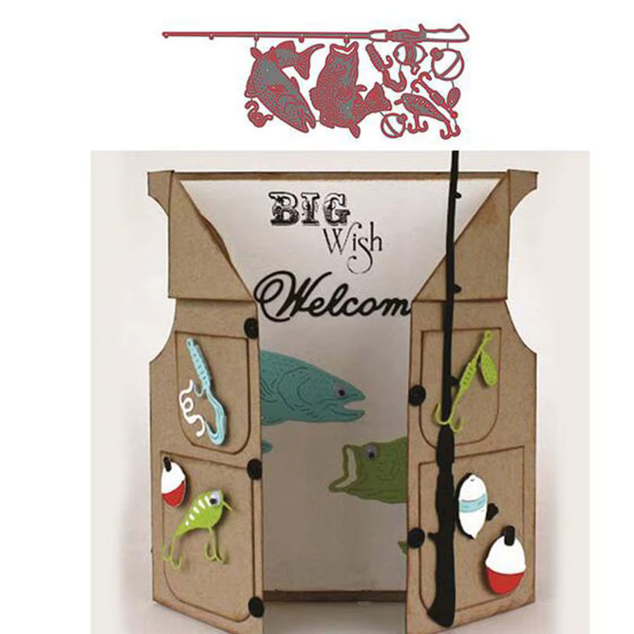 Metall-Schneidwerkzeug für DIY-Handwerk und Scrapbooking zur Herstellung von Grußkarten und Stanzschablonen - Bild 2