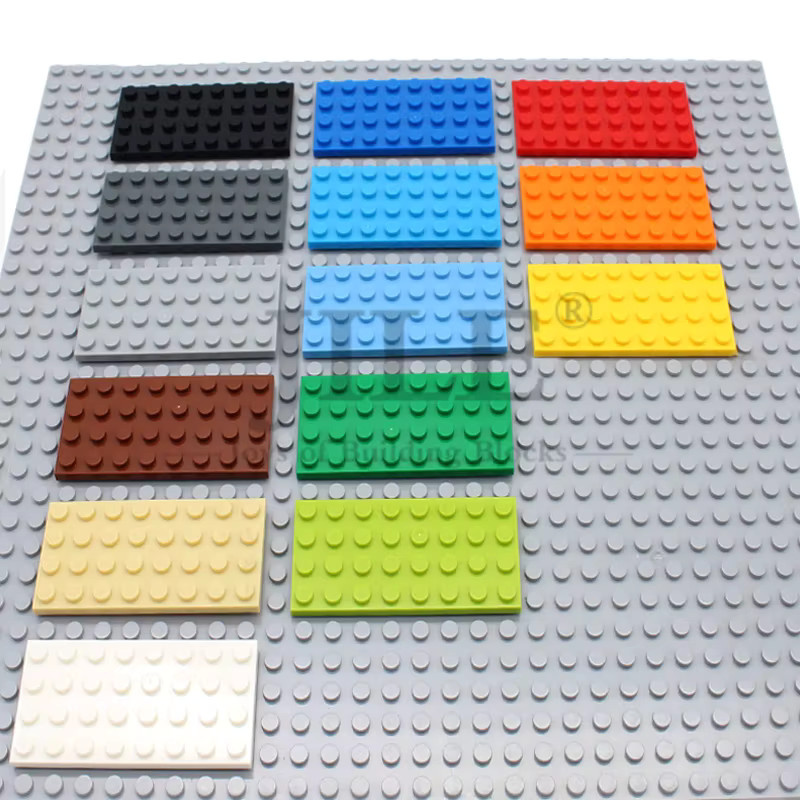jile Moc 3035 Kleine Basis Kurze Platte 4x8, Bausteine, 15-teiliges Set, Bunt / Mehrfarbig - Bild 2