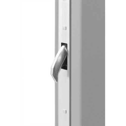 Splendoor Sicherheitshaustür ATHEN Prime RC2 aus Aluminium in Verkehrs Grau mit Glaseinsatz, H x B x T: 210 x 100 x 7 cm - Bild 2