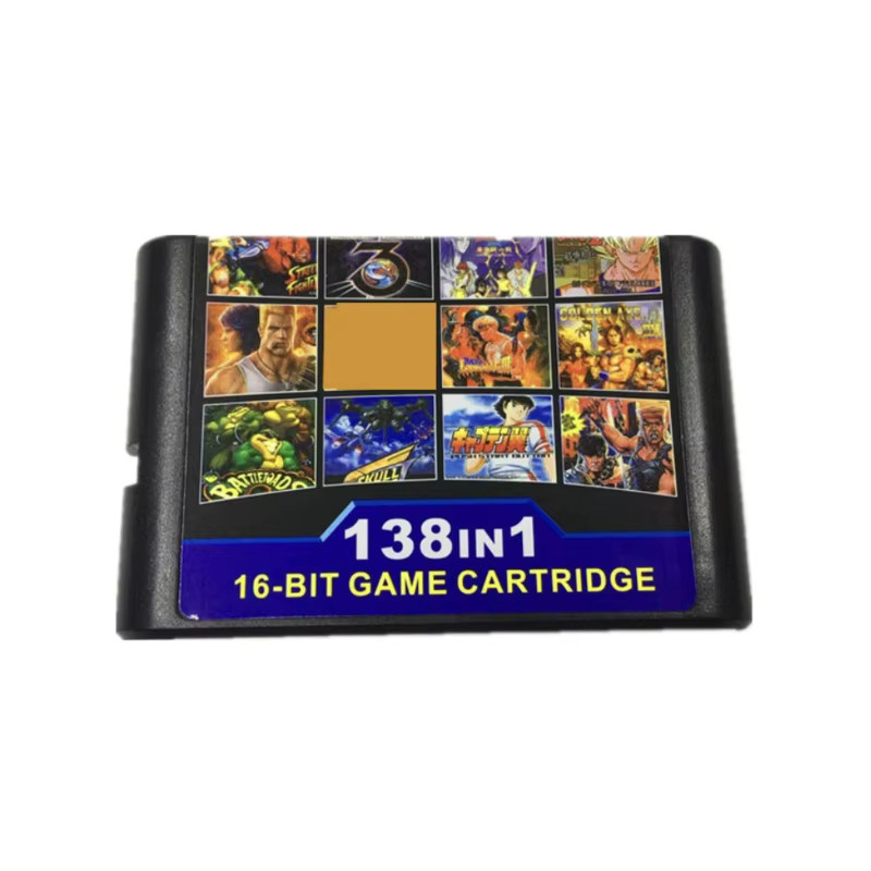 138 in 1 Spiele Modul für Sega Megadrive Genesis Retro Konsole - Bild 4