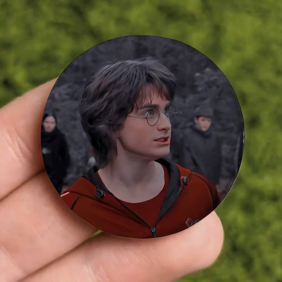 KAYOU Brosche Weißblech, Harry Potter Abzeichen - Bild 4
