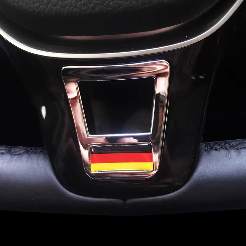 Lenkrad Abdeckungen und Aufkleber Auto Styling Zubehör für Volkswagen Golf 7 GTI MK7, Polo, Passat B7 B8 MK6 und Jetta - Bild 4