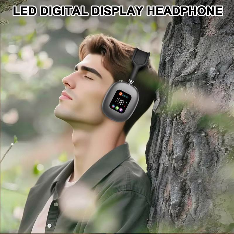 OnePlus Kabelloses Bluetooth-Headset in Blau mit RGB-Digitalanzeige und High-Fidelity-Sound für Sport - Bild 3