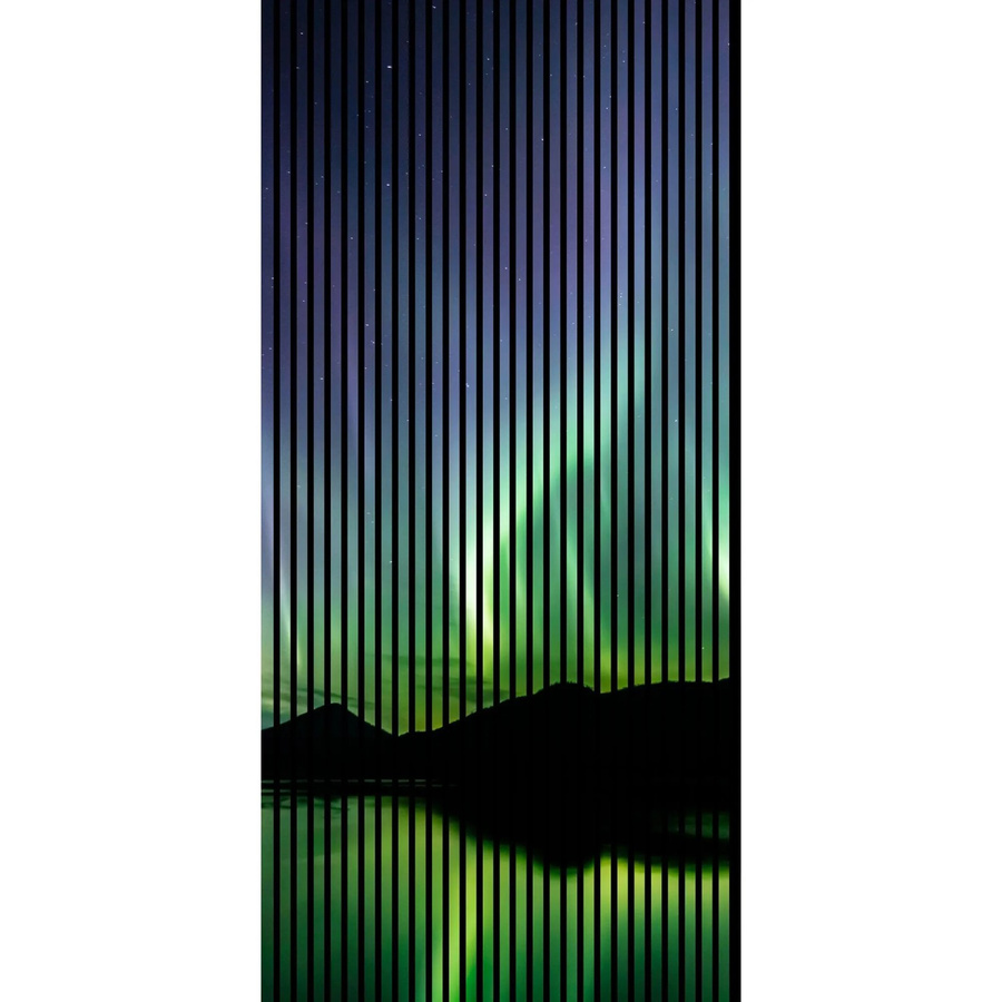 FN Acustico Akustikplatte Aurora 1 in Bunt aus PET und MDF mit modernem Design, H x B x T: 2.400 x 1.133 x 19 mm - Bild 2