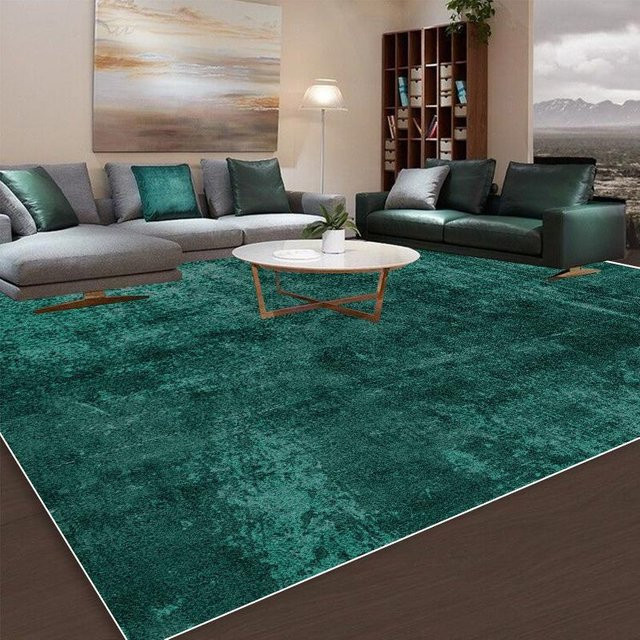 Karpetti Design Teppich in Grün mit abstraktem Muster, rutschfest und waschbar, B/T: 180 x 250 cm - Bild 1
