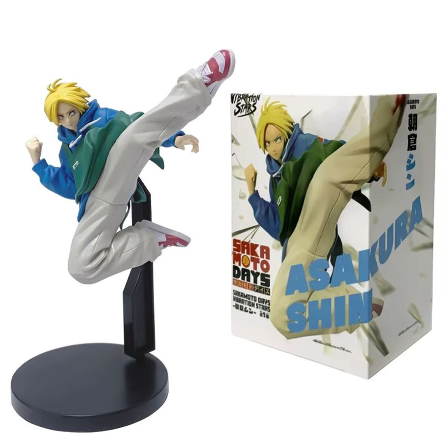 Bandai Sakamoto Days Anime Figur Taro Sakamoto und Shin Asakura PVC Modell Multicolor, Höhe: 21 cm - Bild 4