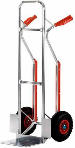 FORT LX21010320 Sackkarre aus Aluminium in Rot und Silber - Bild 1