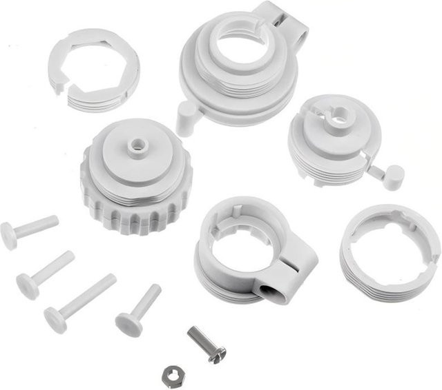 TRV-Ventiladapter für intelligente Thermostat-Heizkörperventile in Weiß, kompatibel mit M30 x 1,5 und M28 x 1,5 - Bild 1
