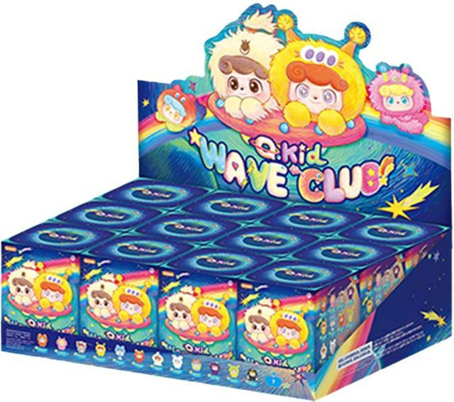 Echte Q.Kid Wave Club Serie Mini Blind Box, Beutelanhänger, ab 14 Jahren - Bild 1