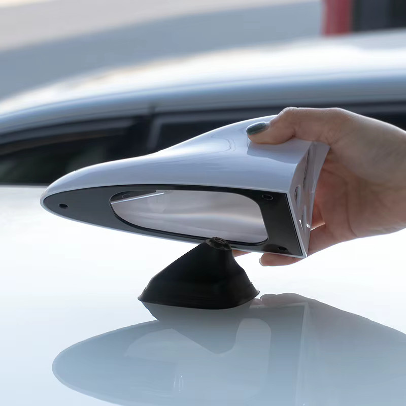 AMSYD Auto Solar LED Anti Kollision Warnleuchten Universal Shark Fin Antenne Zubehör D10B - Bild 3