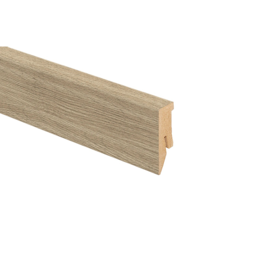 Poseidon Sockelleiste Barbados Oak in Braun aus MDF, Höhe: 5 cm, Tiefe: 1,8 cm, Länge: 260 cm - Bild 2