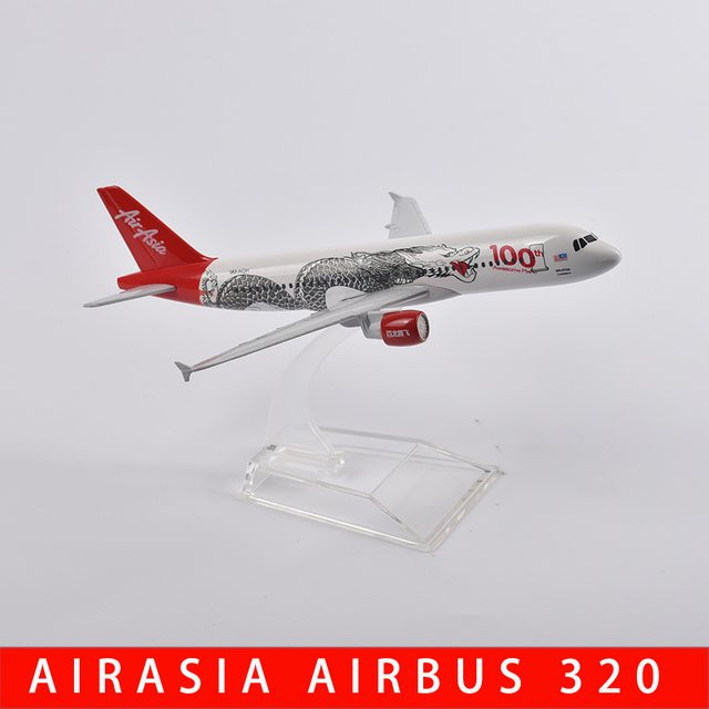 JASON TUTU Airbus 320 Flugzeugmodell, 1:400, Metall, 16 cm - Bild 1