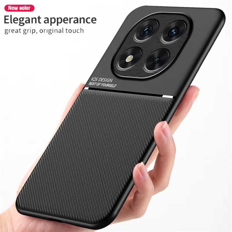 Robuste und rutschfeste Schutzhülle für Xiaomi Redmi Note 15, Redmi Note 14 Pro 5G und Redmi Note 14 Pro+ mit magnetischer Autohalterung in Schwarz oder Blau - Bild 3