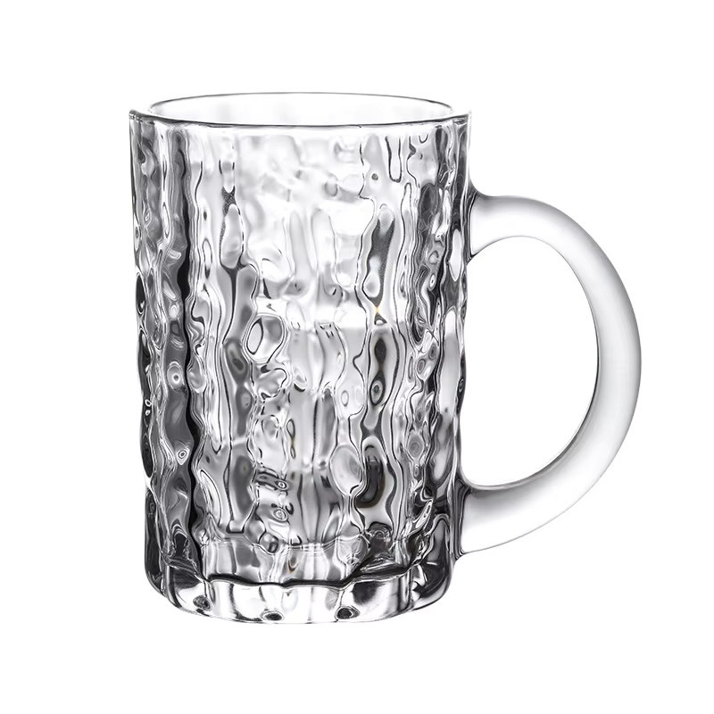 Creative Home Glasbecher mit Griff und Baummuster in Transparent - Bild 4