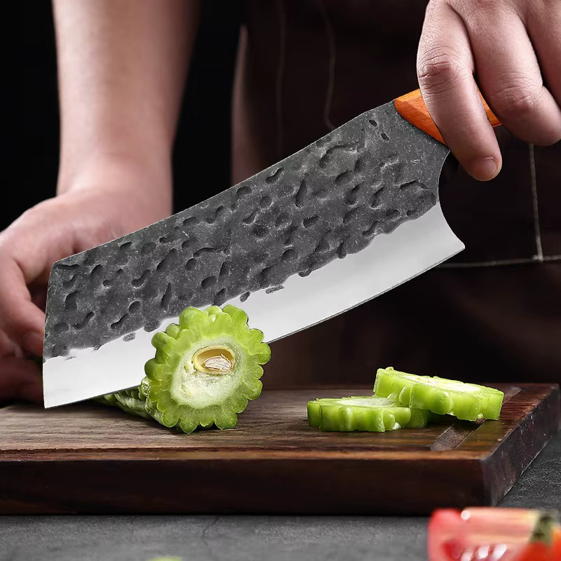 GuanQi Geschmiedetes Paring Knife mit Holzgriff in Silber und Braun - Bild 3