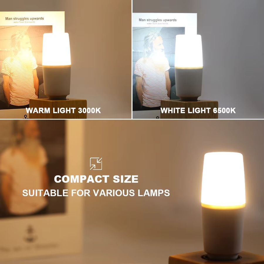 YNL LED-Lampe E27 mit verschiedenen Leistungsstufen für dein Zuhause und Wohnzimmer - Bild 5
