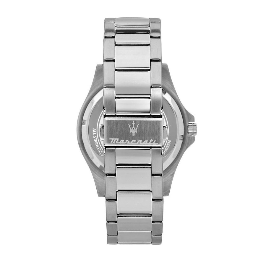 Maserati Sfida Herrenuhr, Quarz, Edelstahl, Schwarz, 44 mm, 10 ATM - Bild 2