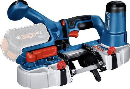 Bosch Professional Akku-Bandsäge GCB 18V-63 Solo, 18V, Schnitttiefe max. 63,5 mm, Blau/Schwarz - Bild 1