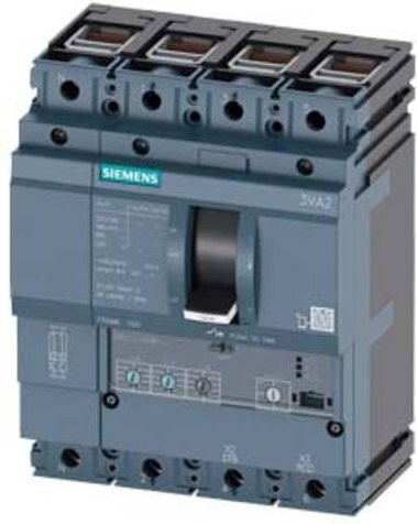 Siemens 3VA2125-6HL46-0AA0 Leistungsschalter in Grau mit einem Einstellbereich von 10 - 25A und einer maximalen Schaltspannung von 690 V/AC - Bild 1