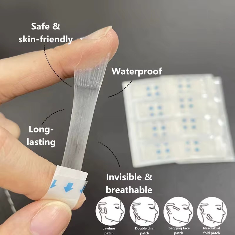 eelhoe Gesichtslifting-Tapes, transparent, 40-120 Stück - Bild 4