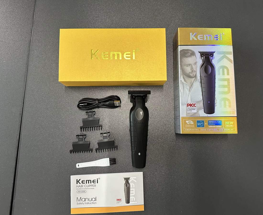 Kemei km-2299 Haarschneider, Schwarz, Unisex - Bild 5