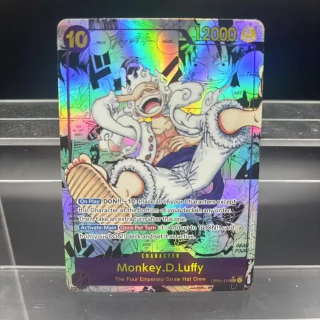 Bandai One Piece Ruffy Red Card, Einzelfigur, Rot, Bunt / Mehrfarbig - Bild 1