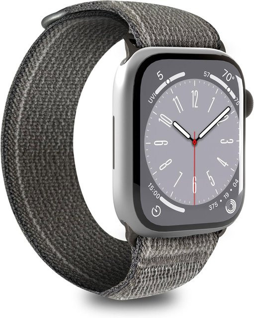 Apple Watch Armband Trial Loop, Textil/NATO, Schwarz, Unisex - Bild 1
