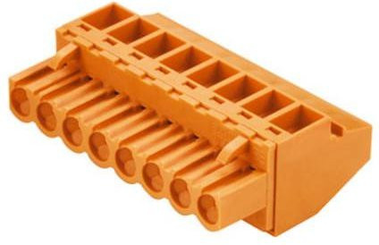Weidmüller Buchsengehäuse-Kabel BL/SL in Orange mit 18 Polen und einem Rastermaß von 5,08 mm - Bild 1
