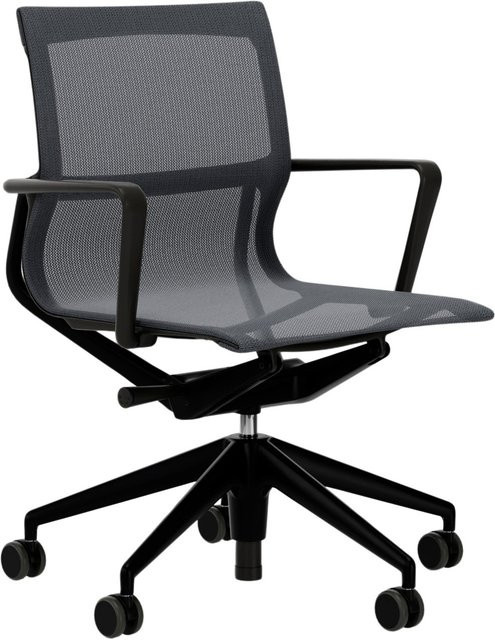 Vitra Physix Bürodrehstuhl mit Fünfstern Untergestell und High-Tech-Textilbezug - Bild 1