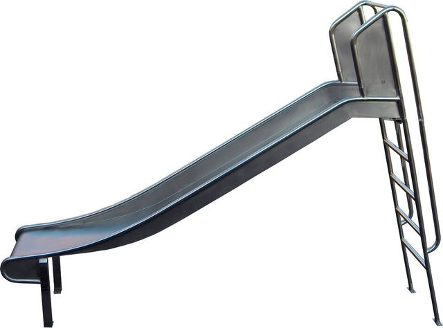 Intergard Edelstahlrutsche Spielgerät 200cm - Bild 1