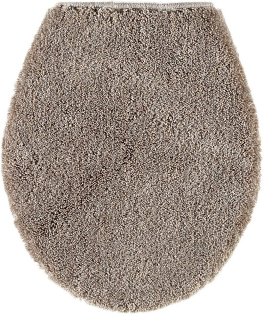 Rutschhemmende Badgarnitur aus 100% Polyacryl in Grau oder Beige für Fußbodenheizung geeignet - Bild 1