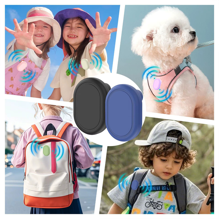 Silikonhülle für Xiaomi Tag mit verstecktem Pin-Halter als Rundumschutz in Pink oder Black - Bild 3