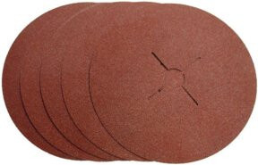 VSM Fiberschleifscheibe TOP SIZE für Winkelschleifer, Durchmesser: 125 mm, Körnung: K120, Farbe: Braun - Bild 1
