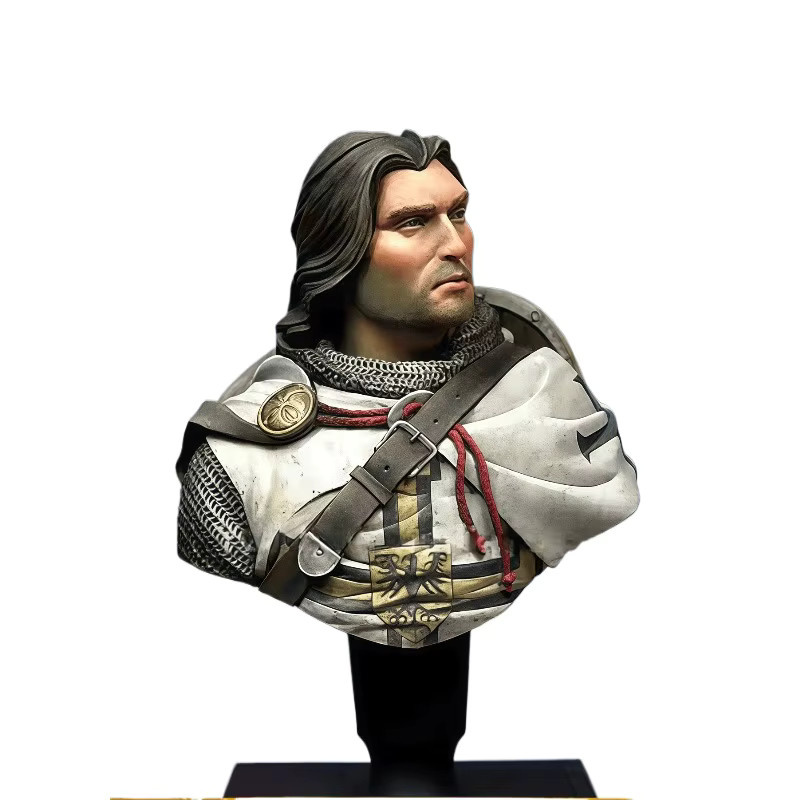 EVANOVM Teutonic Knight-Modell, 1/10 Gussharz-Modellbausatz, unbemalt - Bild 3