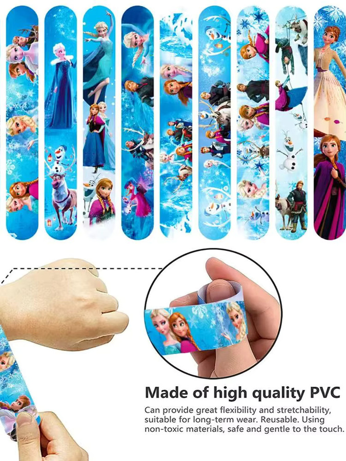 TOPTOY Slap-Armbänder Set, Die Eiskönigin, Marvel, Bunt, Kunststoff - Bild 4