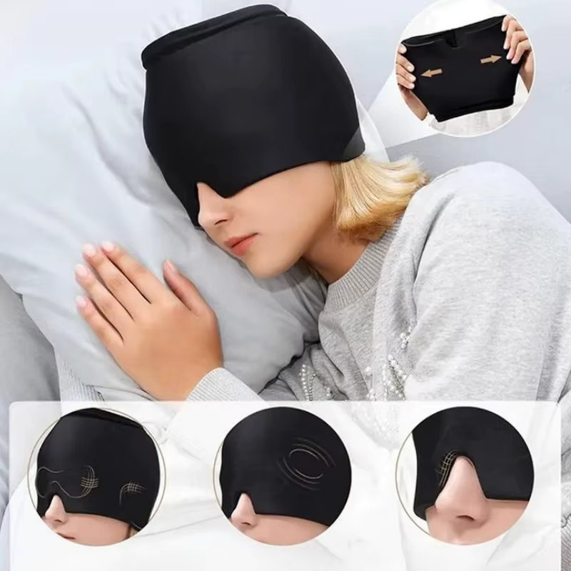 BXA Feste Gel-Haube zur Kopfschmerzlinderung und Kühlung - Bild 3